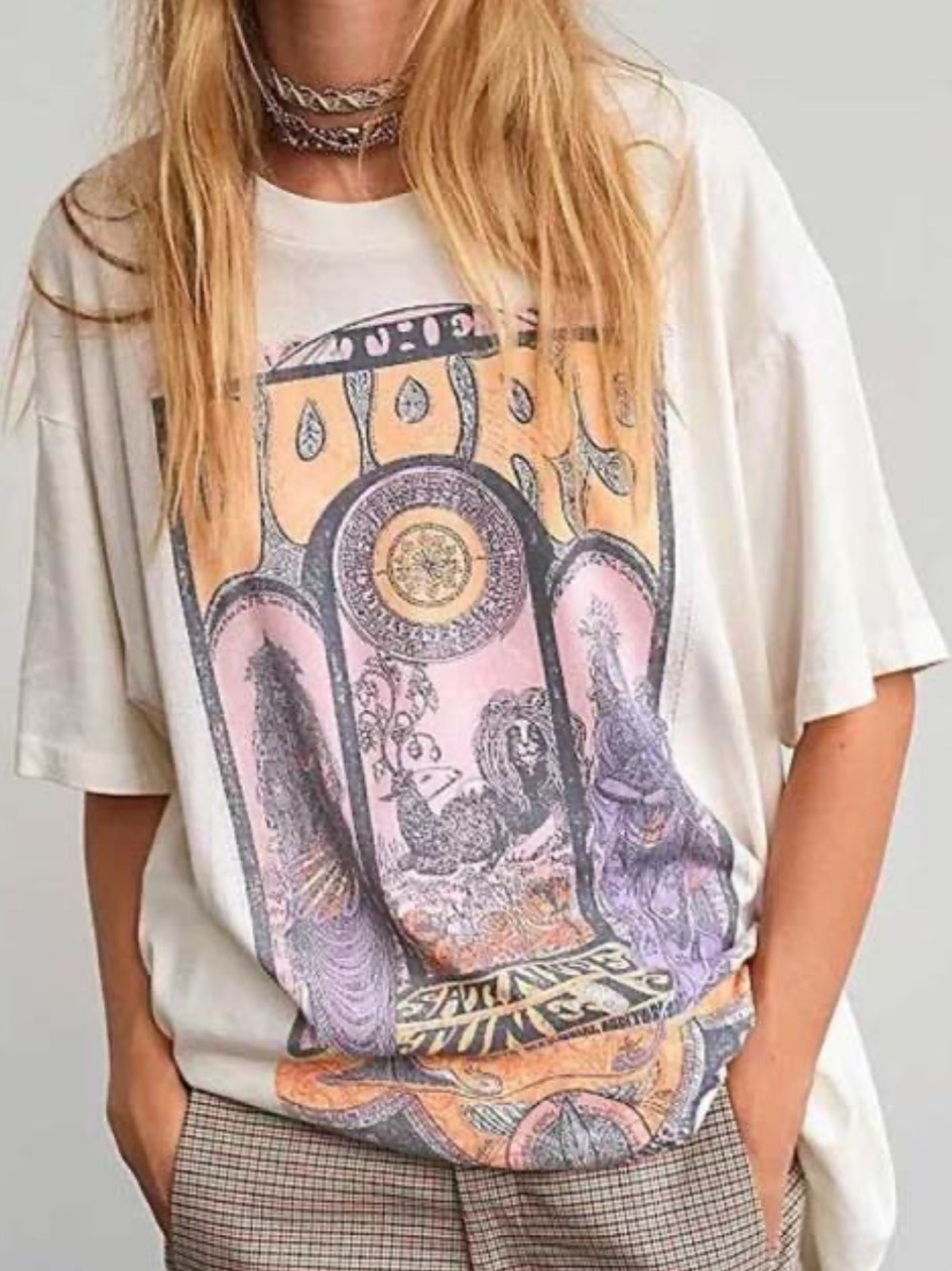 Free People x DAYDREAMER | The Doors T-Shirt Dress | XL - Picture 2 of 10